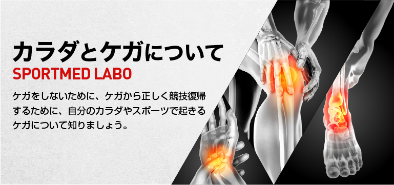 カラダとケガについて（SPORTMED LABO）リニューアル！