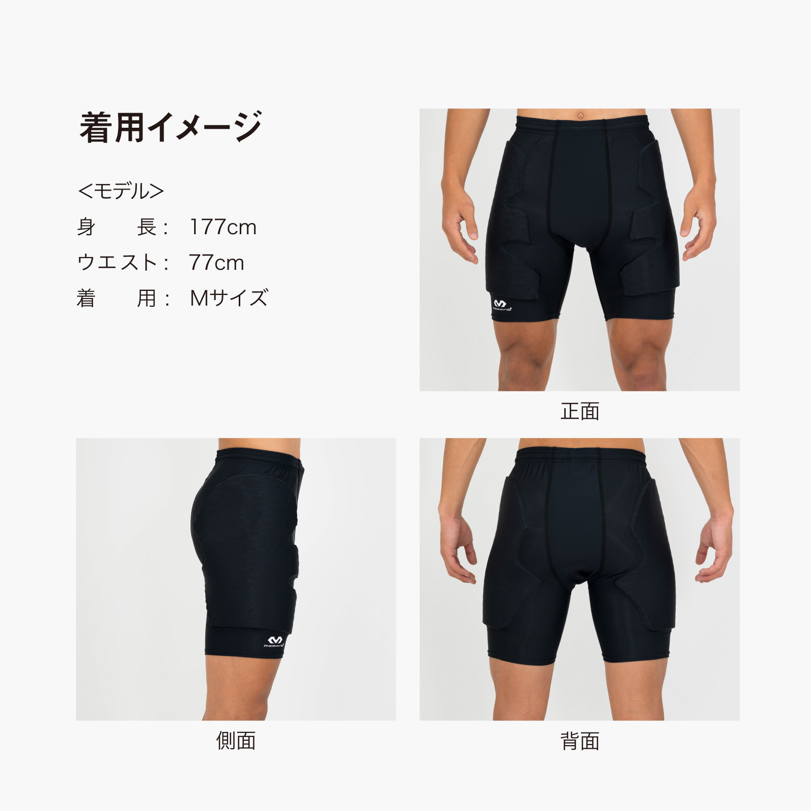 HEX ガードショーツ – McDavid｜サポータ－ブランドのマクダビッド