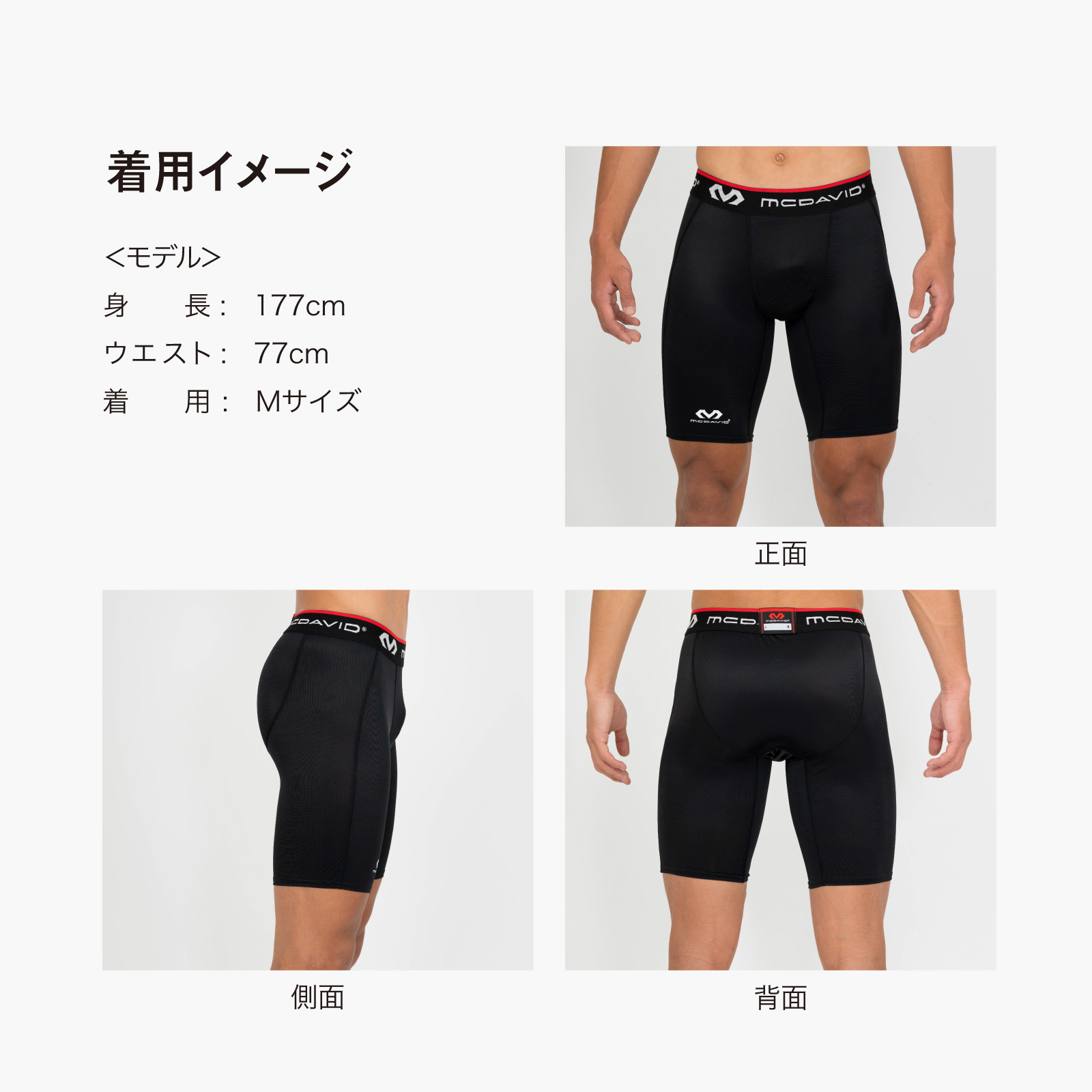 パワーコンプレッション ショーツ – McDavid｜サポータ－ブランドの